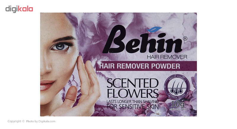 پودر موبر بهین مدل WO-SCENTED FLOWERS وزن 50 گرم مجموعه 10 عددی