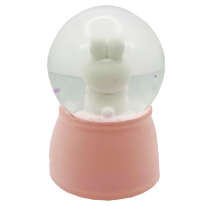گوی چراغ‌دار مدل Lucky طرح بچه خرگوش خوش شانس کد ABCD1623.15