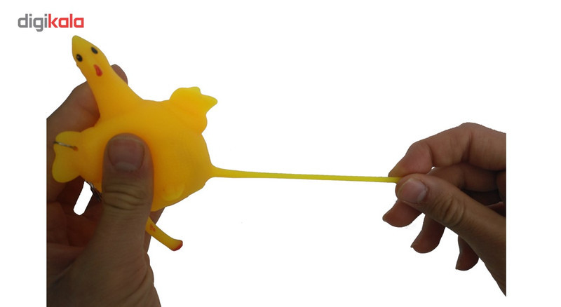 مرغ تخم گذار ضد استرس مدل Chicken Squishy