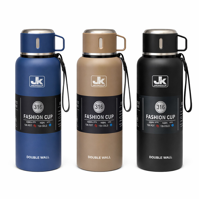 فلاسک ژیاکانگ مدل لیواندار Jk3 گنجایش 1.5 لیتر
