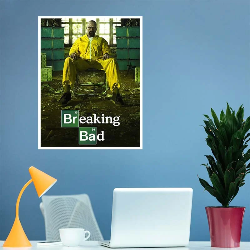 پوستر کارنيکا طرح بریکینگ بد Breaking Bad کد 96093 مجموعه 8 عددی