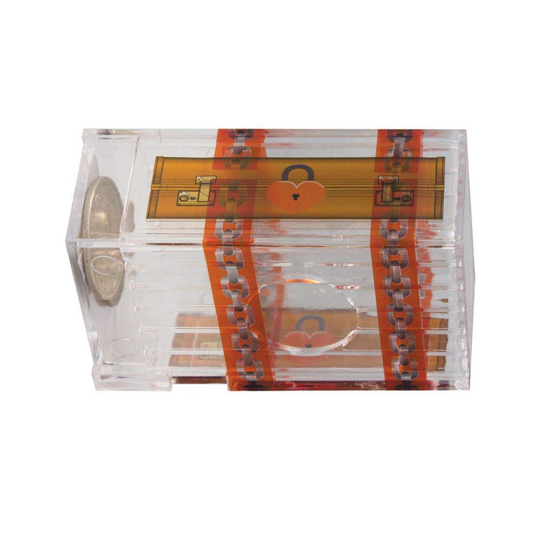 ابزار شعبده بازی دنیای سرگرمی های کمیاب طرح قلک شیشه ایی مدل DSK3270
