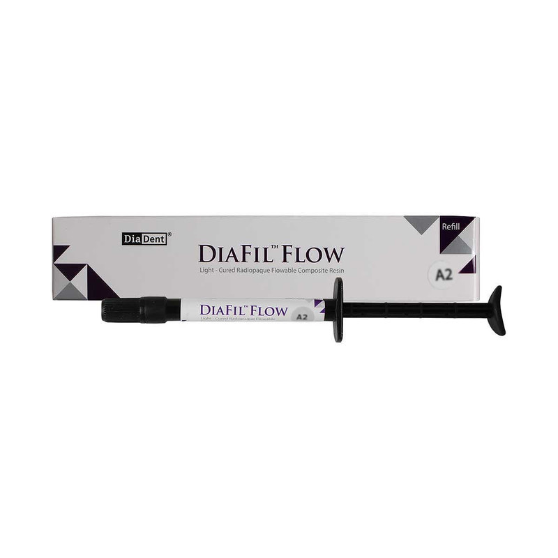 کامپوزیت دندانپزشکی دیادنت مدل flow A2 وزن 4 گرم
