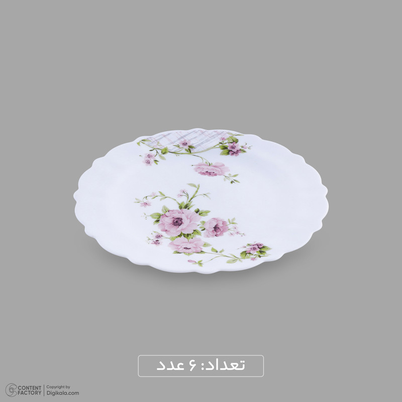 سرویس غذاخوری اوپال 18 پارچه 6 نفره آیروپال مدل سارا