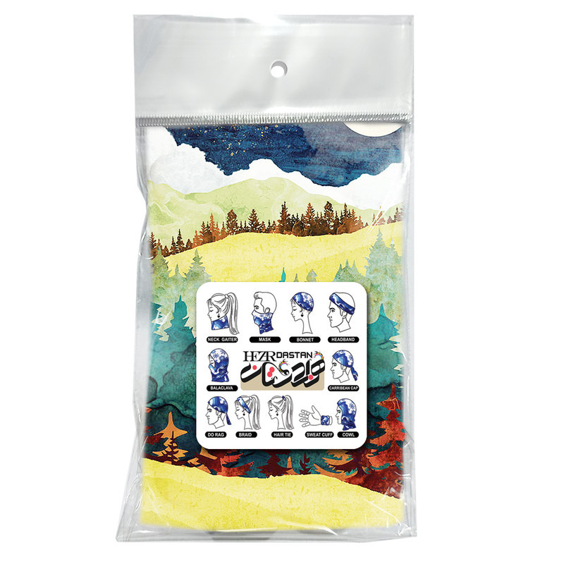 اسکارف ورزشی هزاردستان مدل DB72