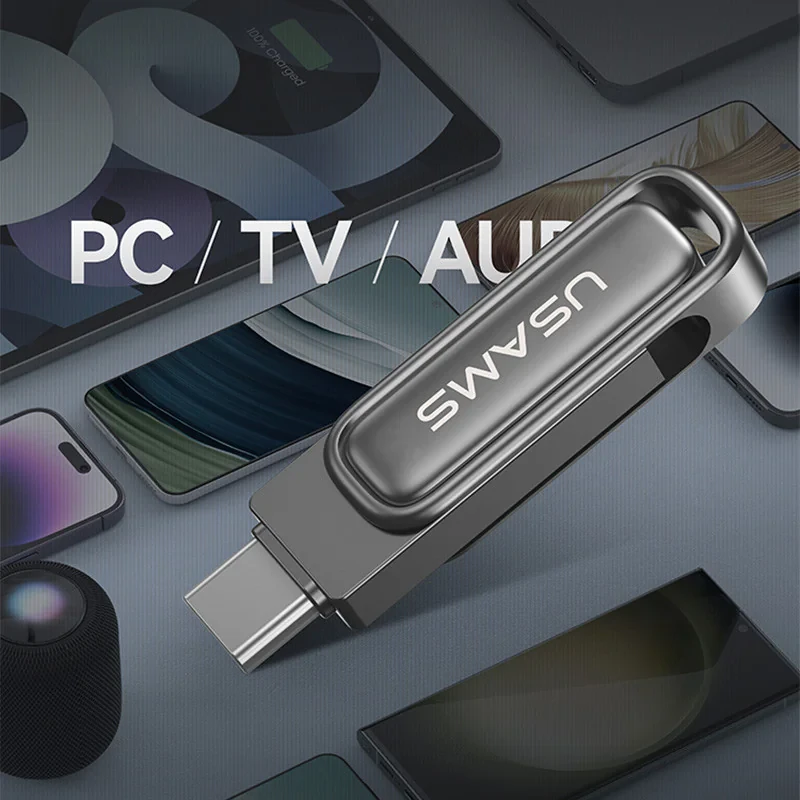 فلش مموری یوسمز مدل zb346 ظرفیت 32 گیگابایت با رابط USB Type-C