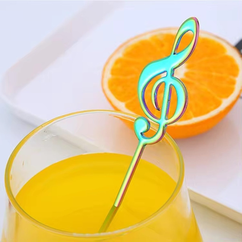 قاشق چای خوری مدل  موزیکال بسته 6 عددی