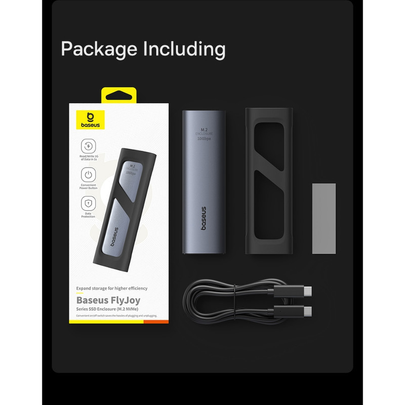 باکس هارد بیسوس مدل FlyJoy Series BS-0H194