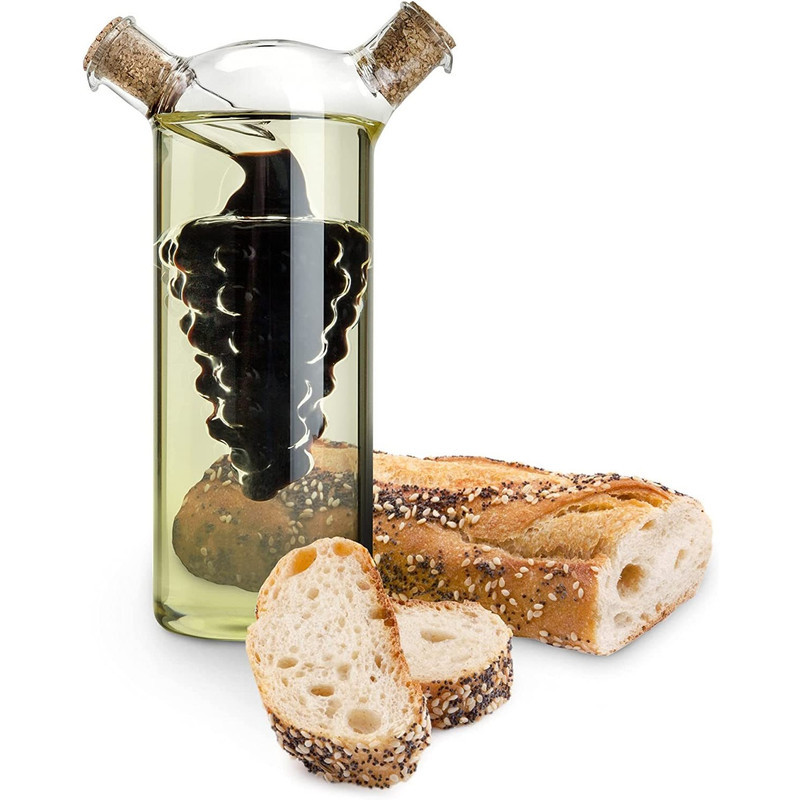 ظرف روغن مدل 300ml دو مخزنه طرح انگور کد DGQ51302002