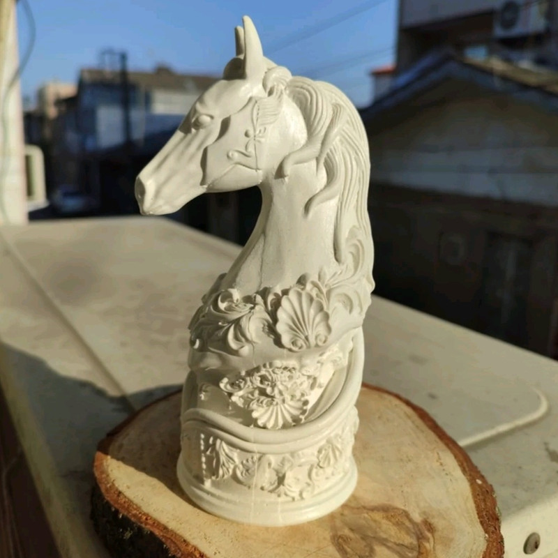 مجسمه سنگی مدل اسب طرح ساده
