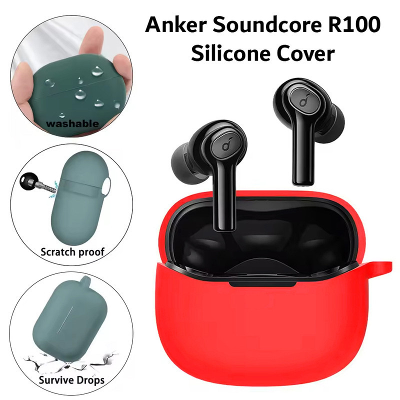 کاور هاپلایت مدل Silicone HL مناسب برای کیس هدفون بیسیم انکر Soundcore R100