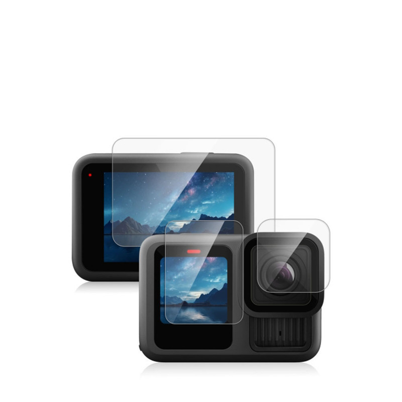 محافظ لنز پلوز مدل  Tempered Glass pu954 مناسب برای دوربین ورزشی Gopro Hero 13