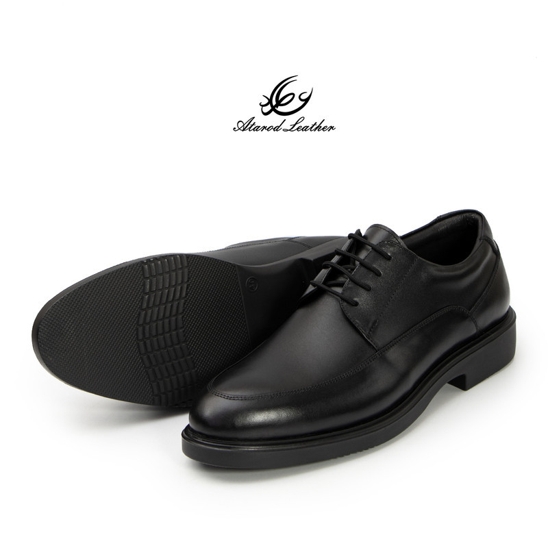 کفش رسمی مردانه چرم عطارد مدل چرم طبیعی کد SH327