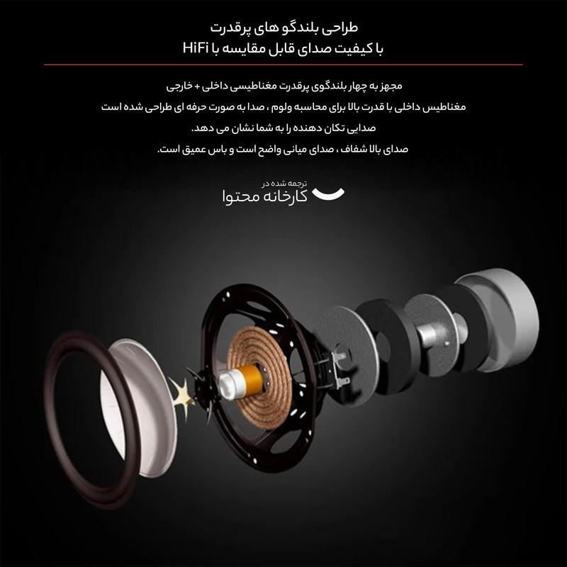 اسپیکر بلوتوثی قابل حمل دبلیو-کینگ مدل T8