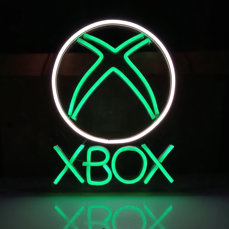 چراغ نئونی طرح XBOX کد XO2026
