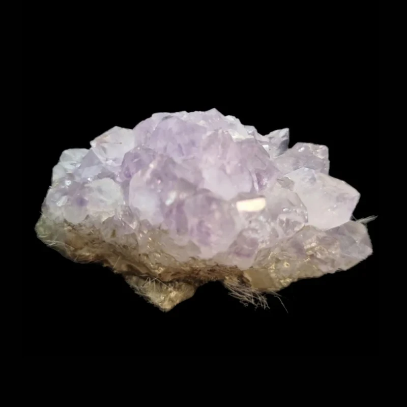 سنگ راف آمیتیست مدل کریستالی کد AM60701
