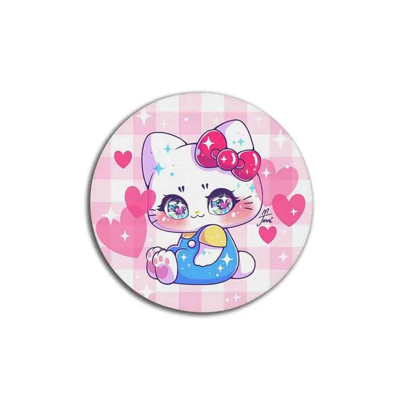 زیر لیوانی مدل هلو کیتی کیوت کد Hello Kitty 047