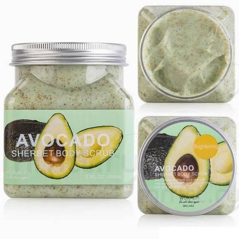 اسکراب لایه بردار پوست وکالی مدل AVOCADO حجم 350 میلی لیتر