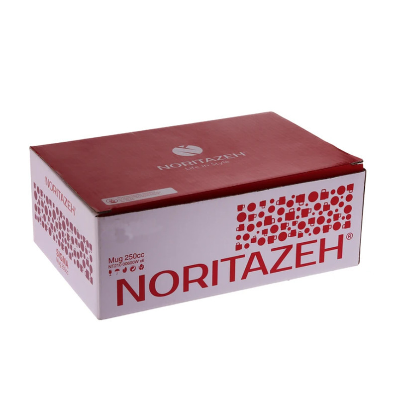 استکان نوری تازه مدل سزار کد NT22000600W بسته 6 عددی