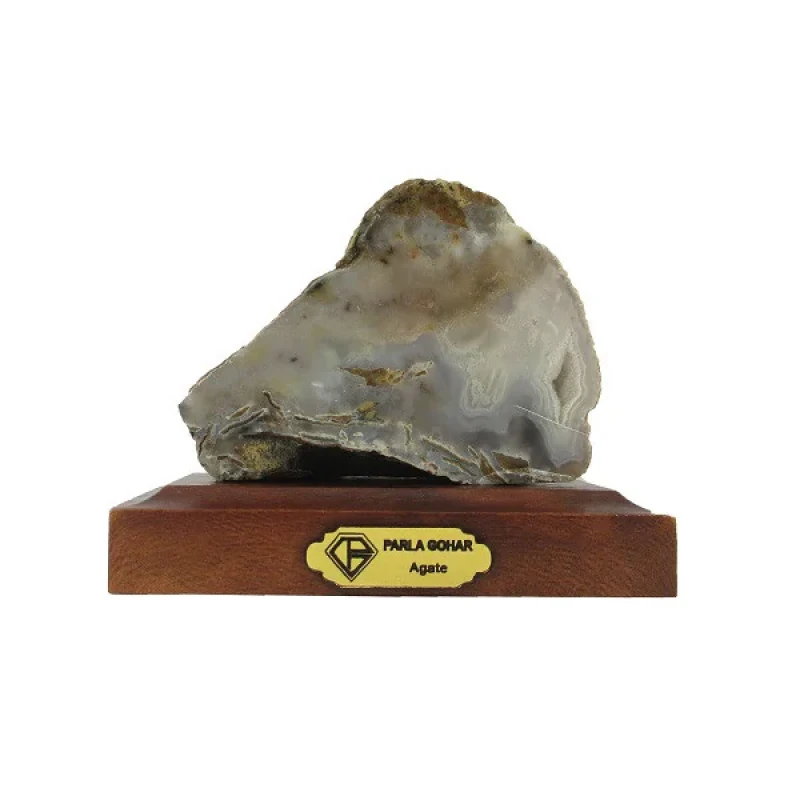 سنگ راف عقیق پارلاگوهر کد 6408