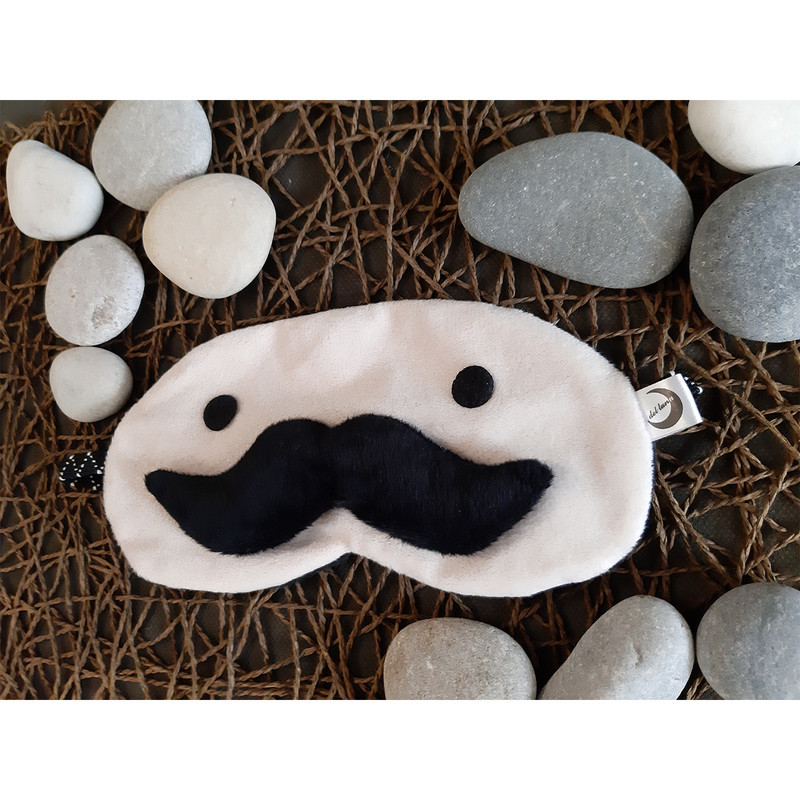 چشم بند خواب دل لونا طرح آقای سبیل کد 033