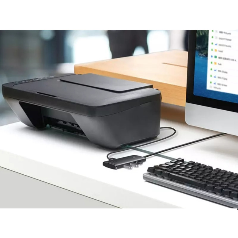 هاب 4 پورت USB -C باسئوس مدل Lite Series - WKQX03040 1m