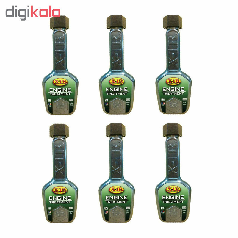 مکمل روغن موتور خودرو X-1R مدل Eng.T حجم 240 میلی لیتر بسته 6 عددی