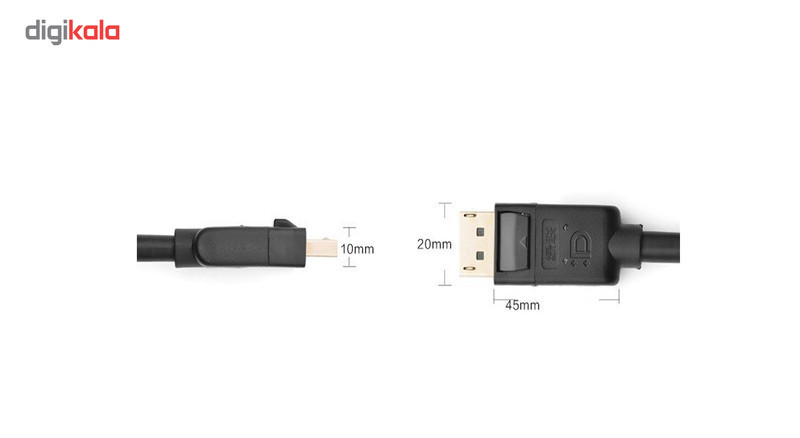 کابل Display Port یوگرین مدل DP102 طول 3 متر