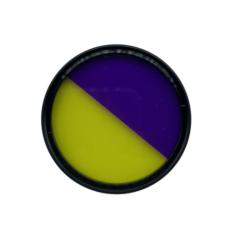 فیلتر لنز هویا مدل 52MM-زردبنفش-DUAL COLOR