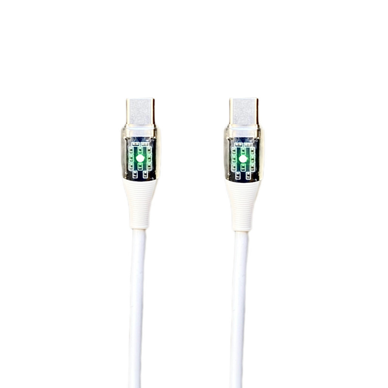 کابل تبدیل UsB-C به لایتنینگ فرست یو مدل Co25-LED طول 1 متر