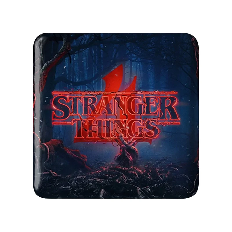 مگنت خندالو طرح سریال استرنجر تینگز Stranger Things  مدل مربعی کد 19305