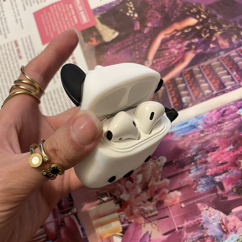 کاور مدل dog مناسب برای کیس اپل Airpod1Airpod2