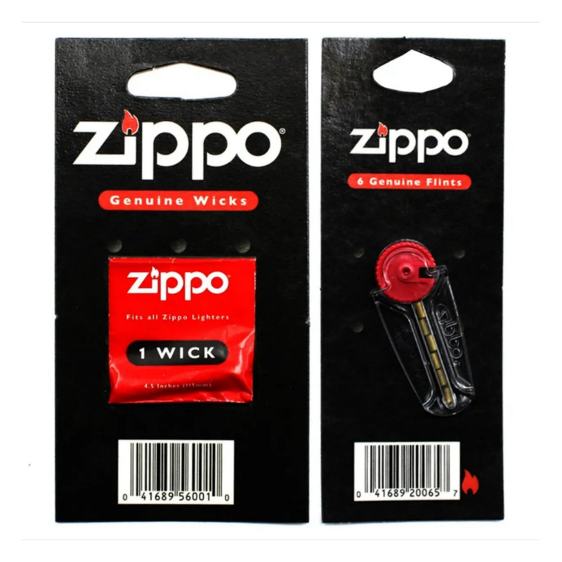 سنگ فندک زیپو مدل 9859 به همراه فیتیله