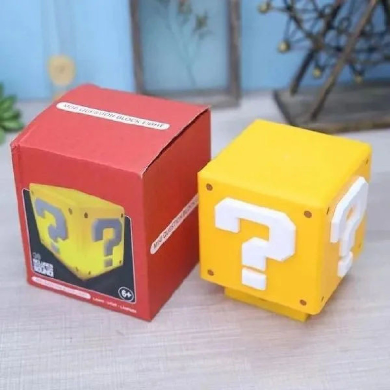 چراغ خواب ماریو مدل MINI QUSETION BLOCK LIGHT