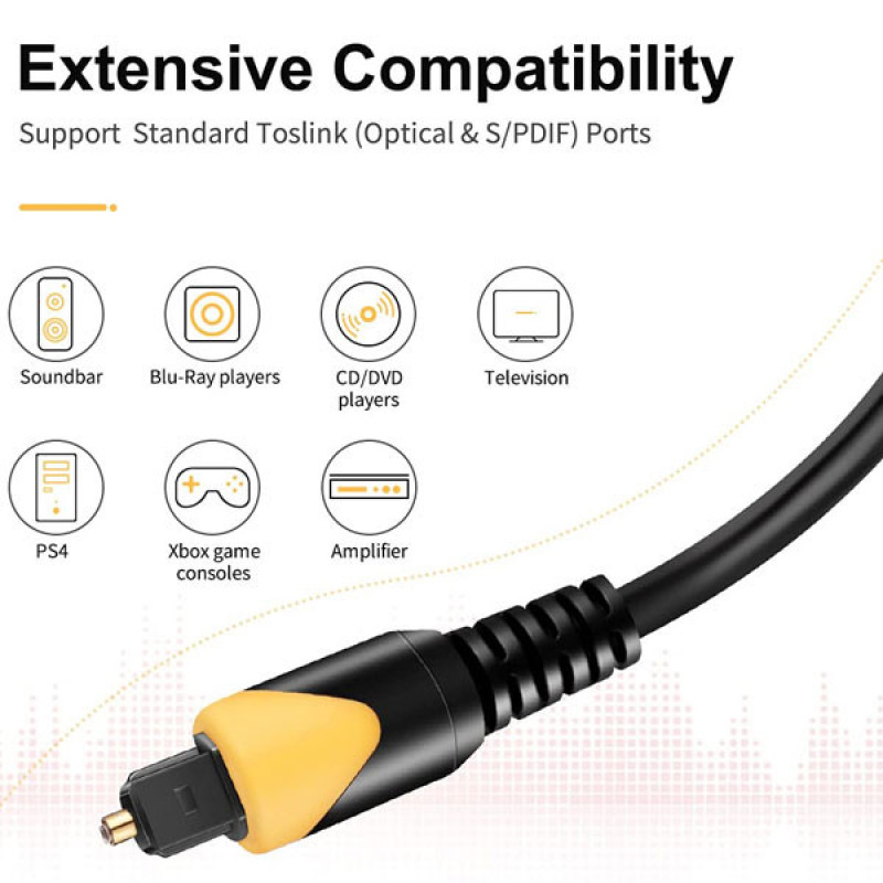 کابل اپتیکال ایلون مدل OP-15 به طول 1.5 متر