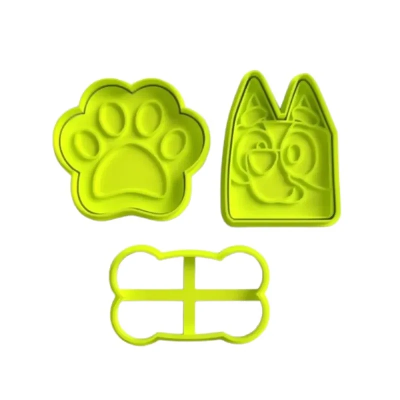 کاتر شیرینی پزی مدل Dog مجموعه 3 عددی