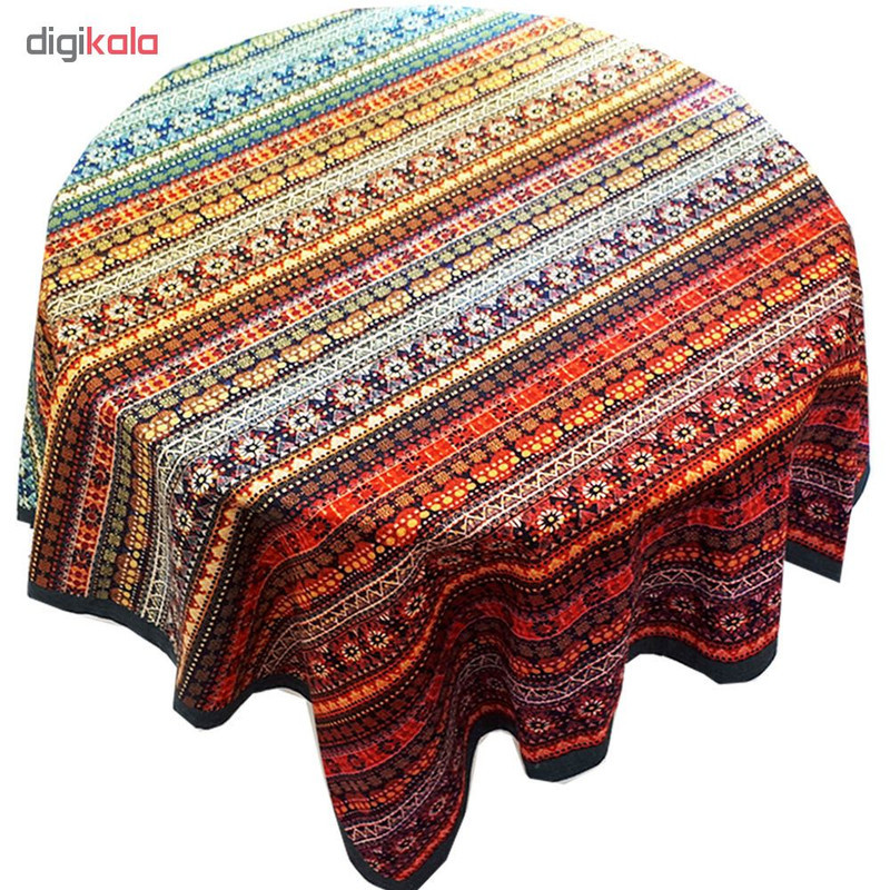 رومیزی چاپی دابکو مدل 9715