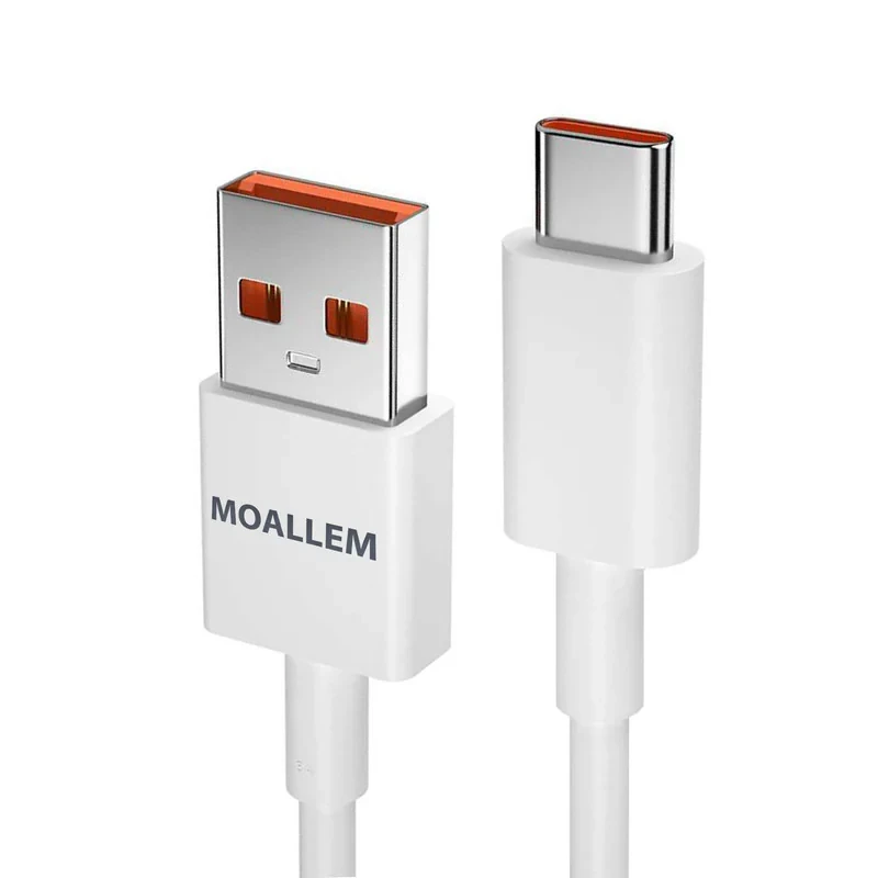 کابل تبدیل USB به  USB-C معلم مدلNOTE 12 120W طول 1 متر