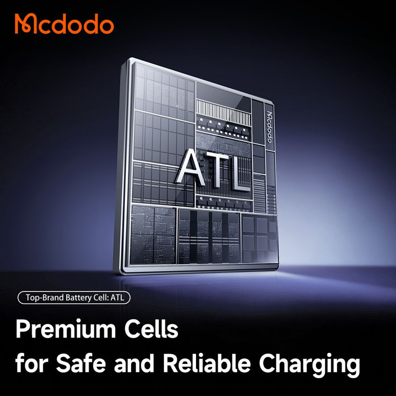 پاوربانک 45 وات مک دودو مدل MC-592 ظرفیت 10000 میلی‌آمپرساعت به همراه یک عدد کابل USB-C