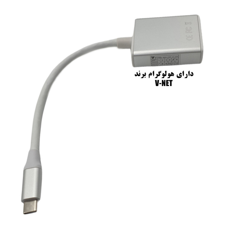 مبدل USB-C به HDMI وی نت مدل 01