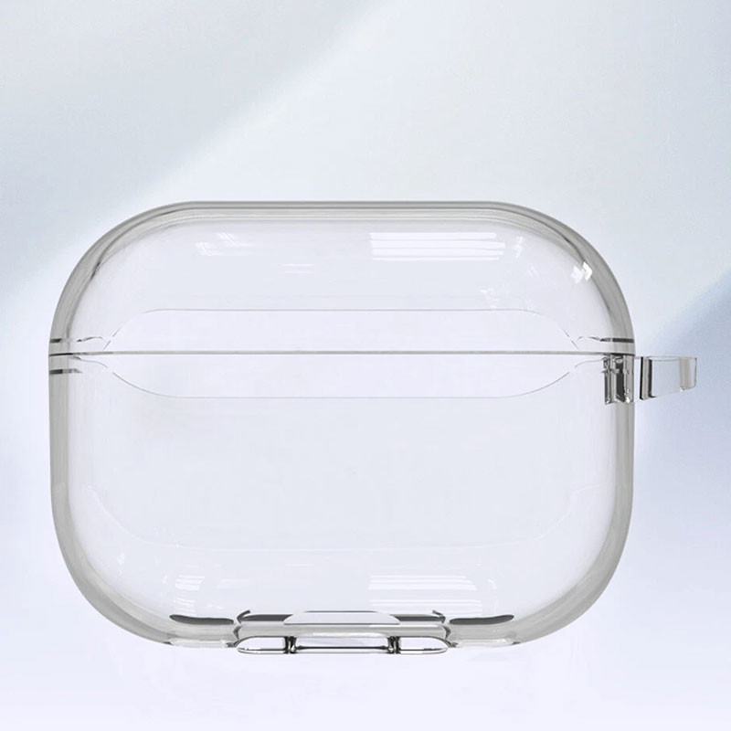 کاور گوف مدل Clear Case مناسب برای کیس Airpods Pro 3 به همراه آویز