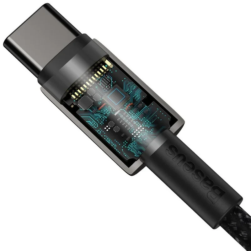 کابل تبدیل USB-C باسئوس مدل Tungsten طول 1 متر
