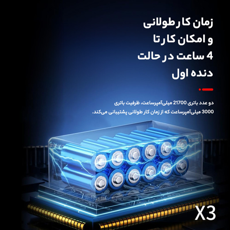 پمپ باد توربوفن مدل x3