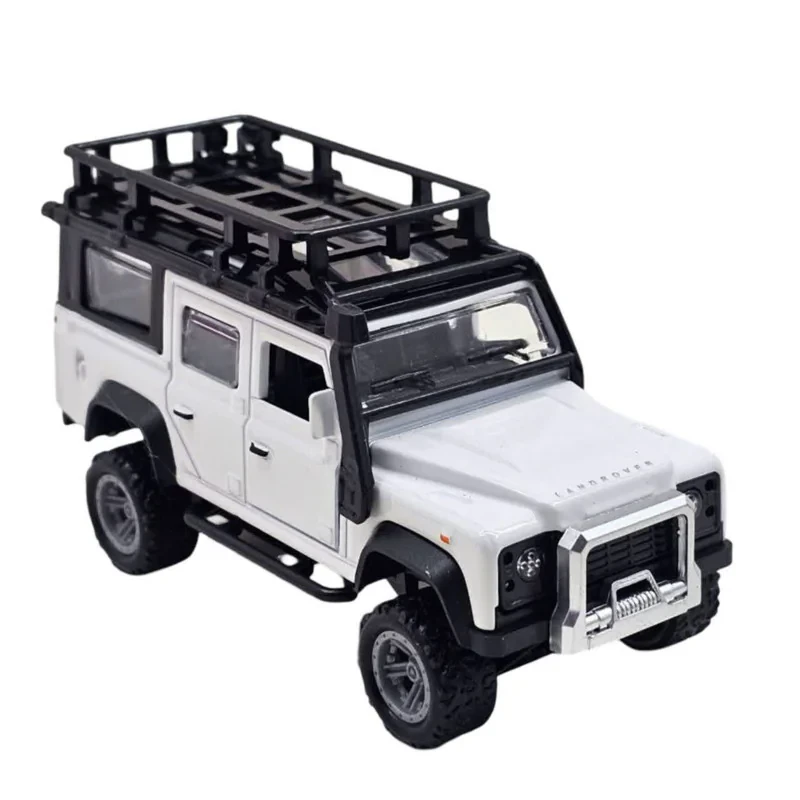 ماشین بازی ناب سل مدل لندروور فلزی چراغدار موزیکال Land Rover CAR with lights and music