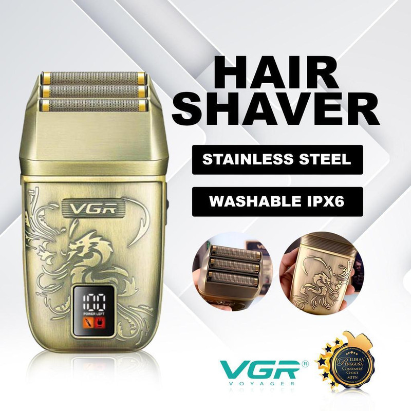 ماشین اصلاح موی سر و صورت وی جی ار مدل V-349