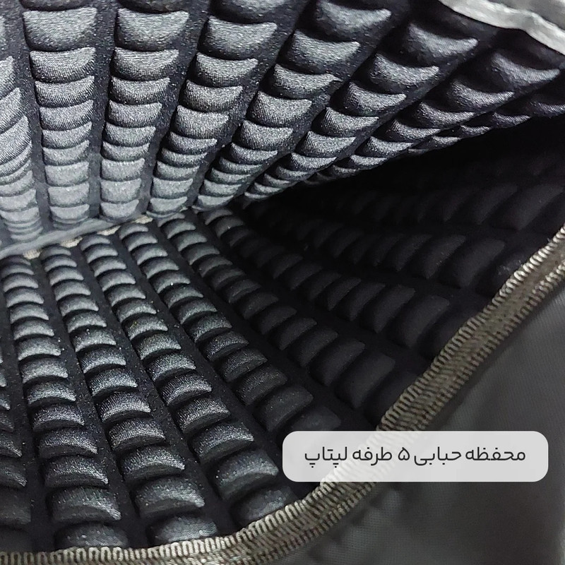 کوله پشتی لپ تاپ پرزیدنت مدل Mario مناسب برای لپ تاپ 15.6 اینچی