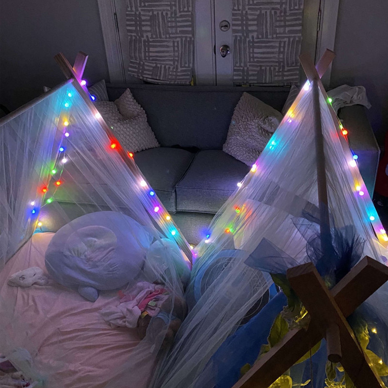 ریسه ال ای دی مدل رنگی RGB طول 10 متر