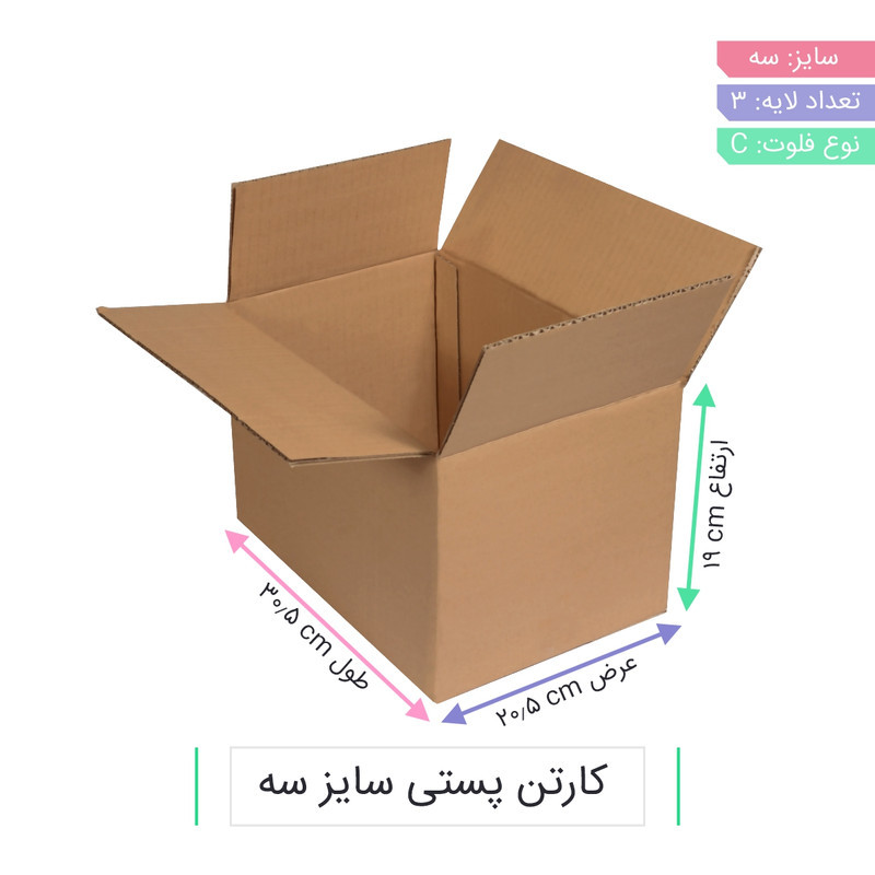 جعبه بسته بندی مدل CS-B01-07 بسته 10 عددی