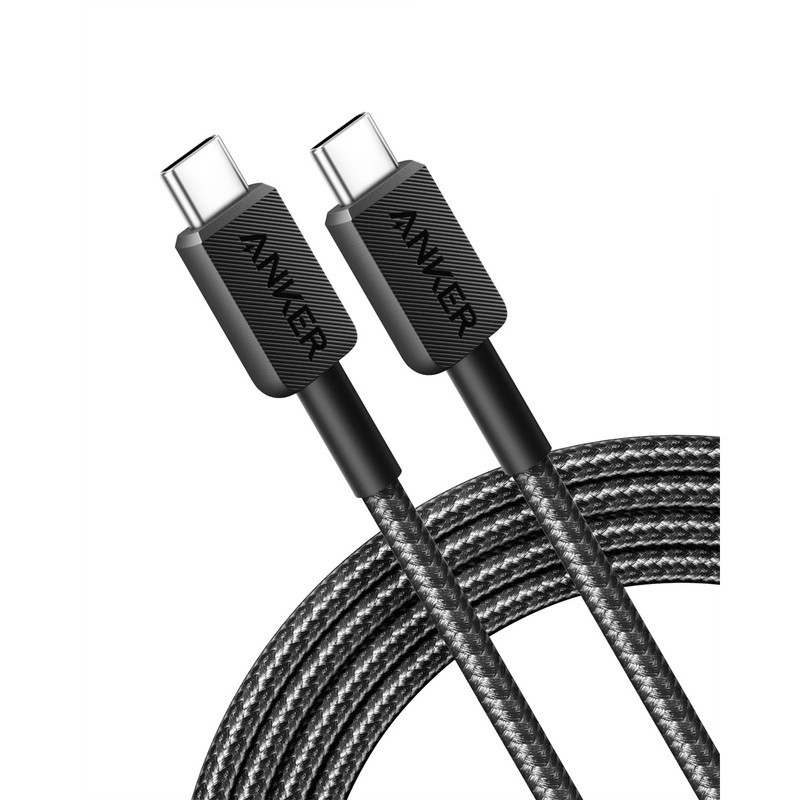 کابل تبدیل USB-C به USB-C انکر مدل A81F6 طول 1.8 متر
