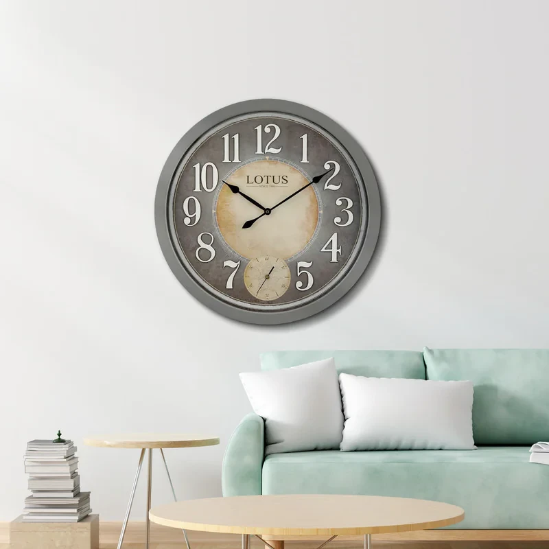 ساعت دیواری لوتوس کد W-8842